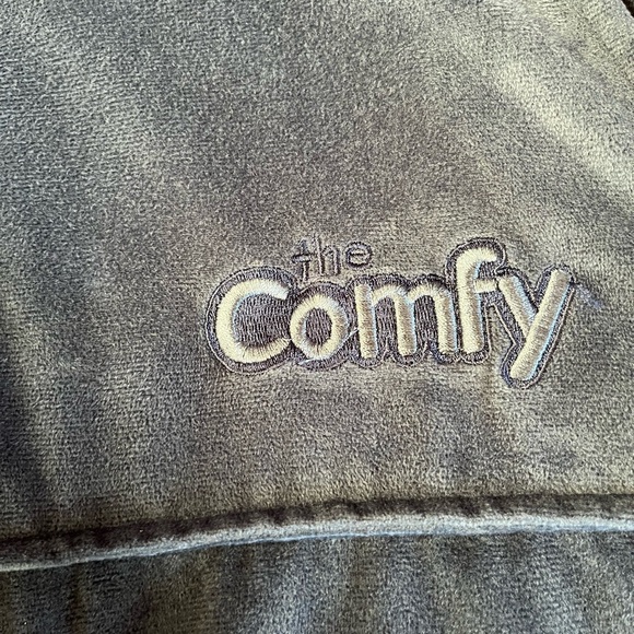 Unisex Comfy Navy Blue Wearable Blanket - Picture 4 of 6